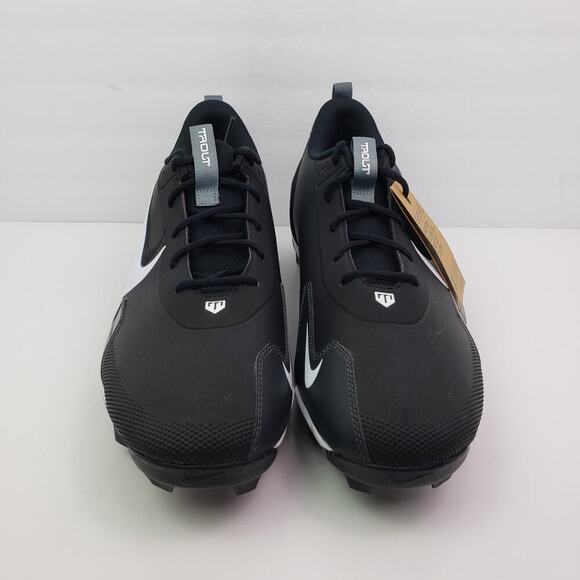 Nike Force Trout 9 Keystone Mens Size 16 Black White Baseball Cleats FB9728-001 main image 11